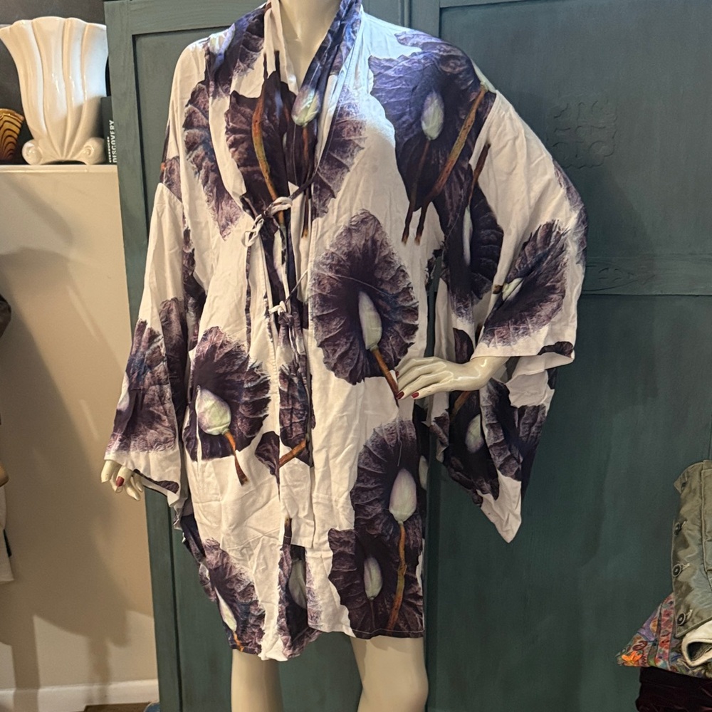 Bitte Kai Rand Floral Kimono lagenlook Design